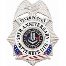 9/11 Remembrance Collection Badge S634_911