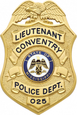 Shield badge with eagle S661