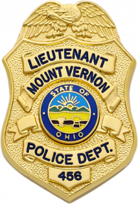 Shield badge with eagle S664