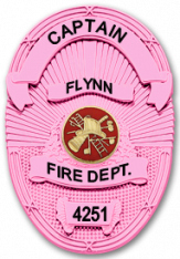 Cancer Awareness Oval badge S665_PK