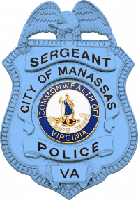 Eagle Topped Shield Badge S-96_BL