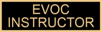 EVOC Instructor service award SAB3_312