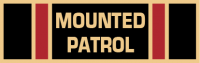 Mounted Patrol service award SAB3_344