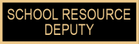 School Resource Deputy service award SAB3_362