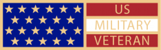 US Military Veteran Flag service award - SAB3_492