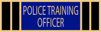 Police Training Officer service award SAB3_554