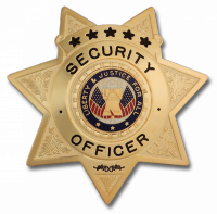 Security Officer Stock Badge SB-2412