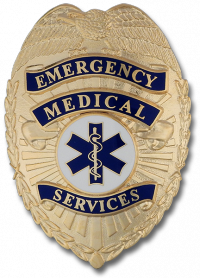 Emergency Medical Services Stock Badge SB-2916S