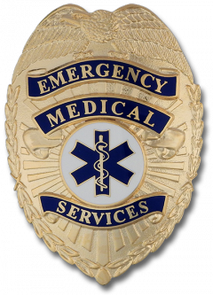 Emergency Medical Services Stock Badge SB-2916S