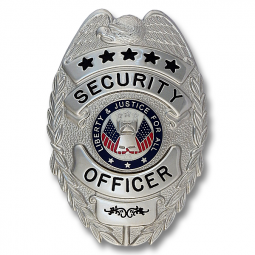 Security Officer Stock Badge SB-2916