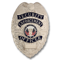 Security Enforcement Officer Stock Badge SB-3020