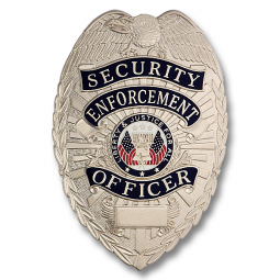 Security Enforcement Officer Stock Badge SB-3020