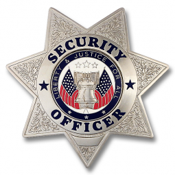 Security Officer Stock Badge SB-3021