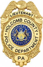 Eagle Topped Badge SB1078