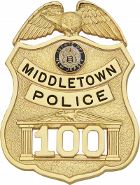 Eagle Topped Shield Type Badge  SB-830