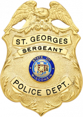 Eagle over shield badge SH-223