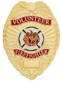 Volunteer Fire Fighter Badge - W53