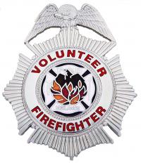 W Series Volunteer Fire Fighter Badge - W55