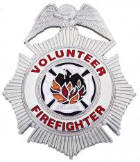 W Series Volunteer Fire Fighter Badge - W55