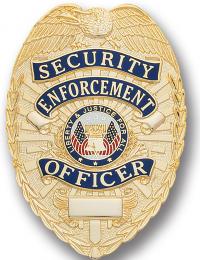 W Series Security Enforcement Officer Badge - W59