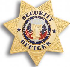 W Series Security Officer Badge - W63