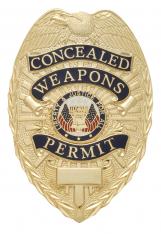 W Series Concealed Weapons Permit Badge - W94