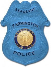 Eagle Topped Badge S150_BL