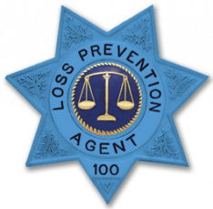 7 Point Star Badge S-243_BL