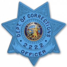 7 Point Star Badge S-243B_BL