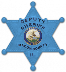 Six Point Star Ball Tipped Badge S259_BL