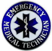 EMT Cap Badge with Star of Life Style 6111