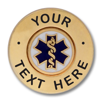 Engraveable emblem 6860