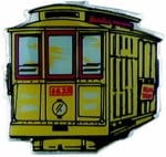 San Fransico Street  / Trolley Car Emblem Style 6941