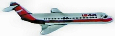 US Air Lines DC-9 Airplane Emblem Style 6954