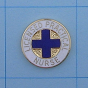Licensed Practical Nurse Emblem Style 4391