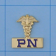PN Caduceus Emblem Style 4397