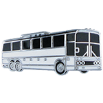 Quick Ship Van Hool Bus Emblem Style # QS10036