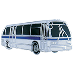 GMC Rapid Transit City Bus Emblem Style 6788