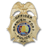 Eagle topped Badge Style # B-2911