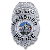 Eagle Topped Shield Badge B5312