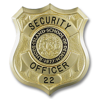 Shield Badge without Eagle B6018