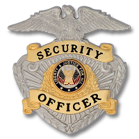 Quick Ship Eagle Topped Badge QS-B7210TT