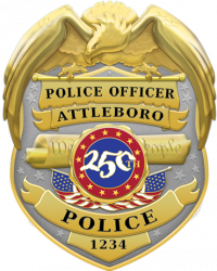 Badge with Eagle and Flags