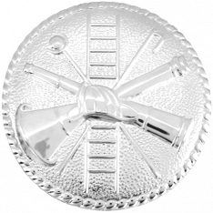 Fire Scramble Hat Badge C101