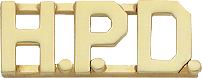 Cutout collar letters C501M - 1/2