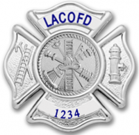 CoLAFD Firefighter Cap Badge Style # F141_C196P