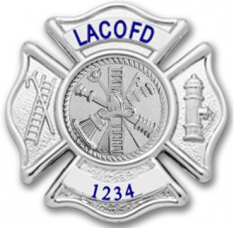 CoLAFD Firefighter Cap Badge Style # F141_C196P