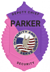 FlexBadge Shield Similar to our B587-B w/larger seal area