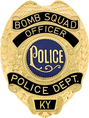 Eagle Topped Badge w/ reversed panels M202-R