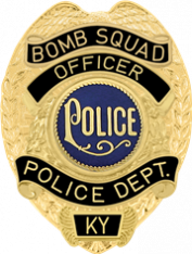 Eagle Topped Badge w/ reversed panels M202-R